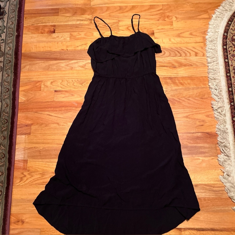 Xhilaration black hi lo dress